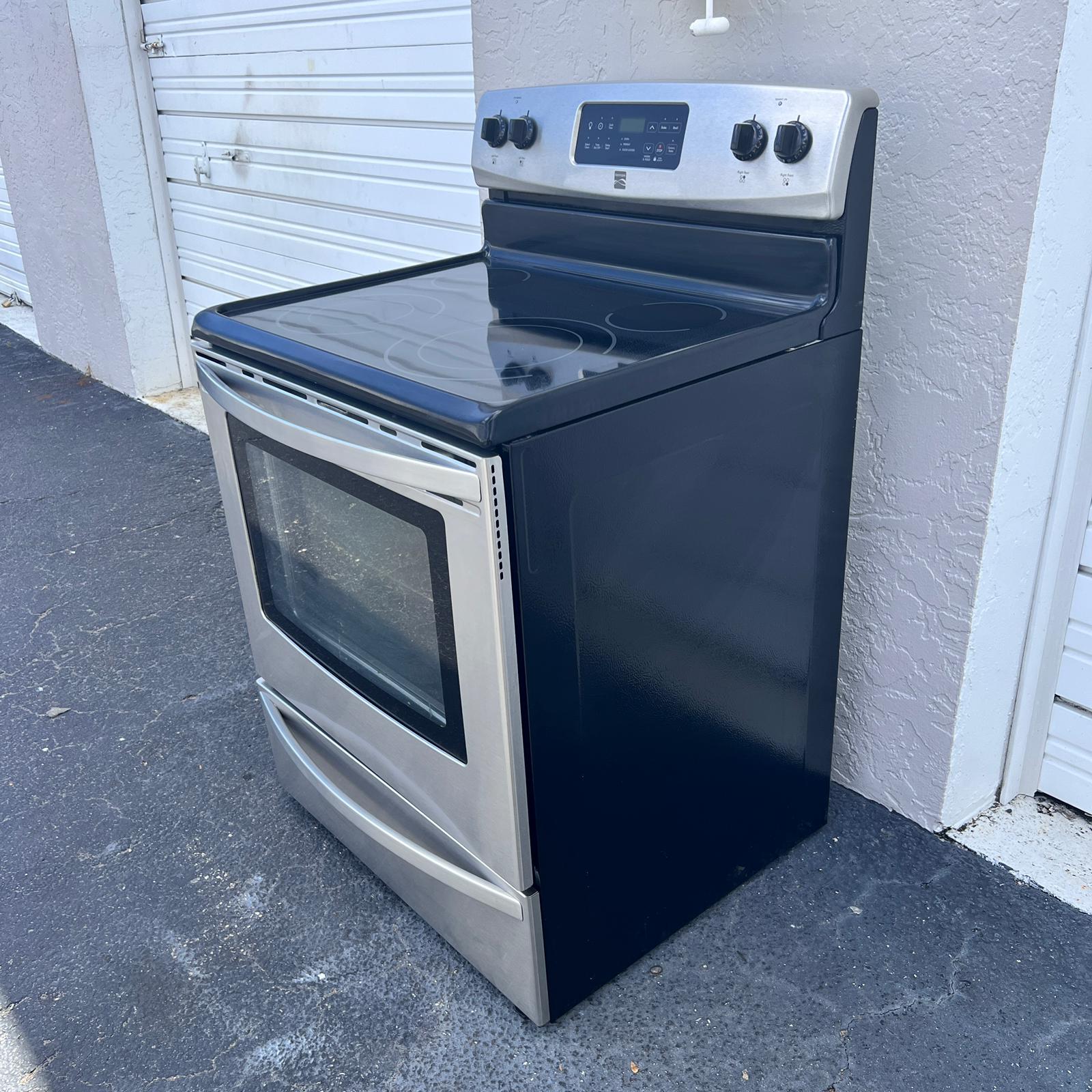 Kenmore Stainless Steel Electric Stove Kenmore Stainless Steel Electric Stove